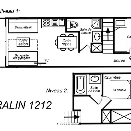 Pralin - Agreable Duplex Ouest, Quartier Du Chatelet, Ideal Famille Mae-7446